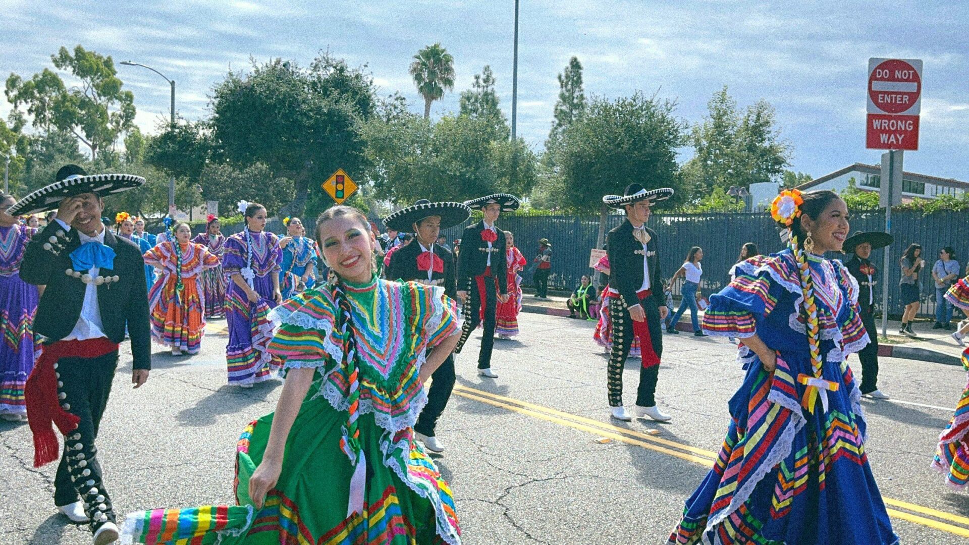 Mexican day in East Los Angeles Folklorico